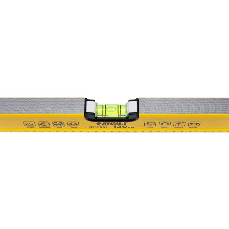 Уровень магнитный 3 капсулы 2 рукоятки 120см SIGMA (3717351) - 7
