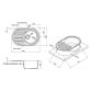 Кухонна мийка Lidz 780x500/200 BLM-14 (LIDZBLM14780500200) - 2