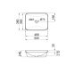 Раковина Qtap Scorpio 500х380х145 White QT1411K490WN - 2