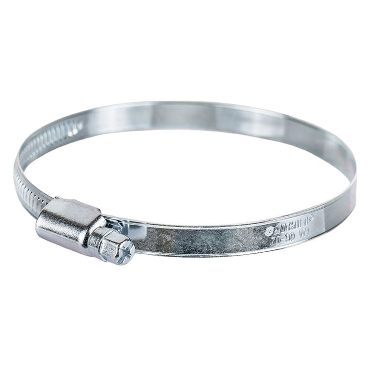 Хомут черв'ячний оцинкований 9мм D70-90мм 10шт Sigma (2511151) - 4