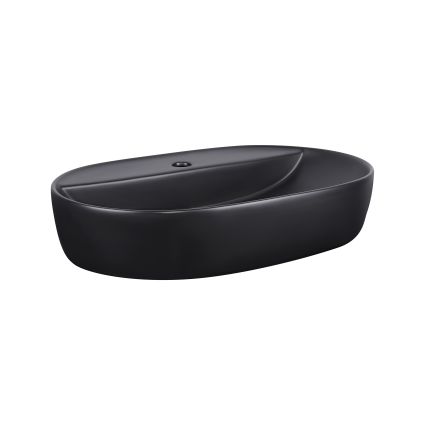 Раковина-чаша Qtap Scorpio 610x400x120 Matt black QT142203MBMBN - 4