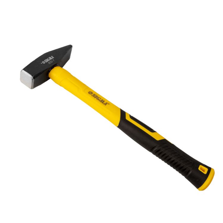 Молоток 800г слесарный фиберглассовая ручка Sigma (4316081) - 4