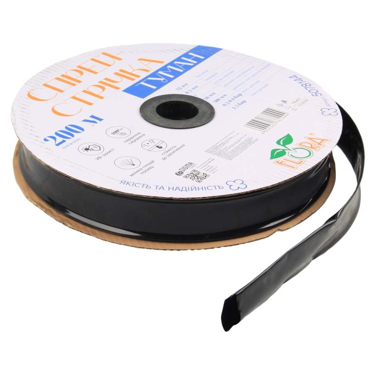 Спрей-лента (5078144)Туман Ø32мм 0.2мм 7 отв. 20/300 мм 200 м, FLORA - 5