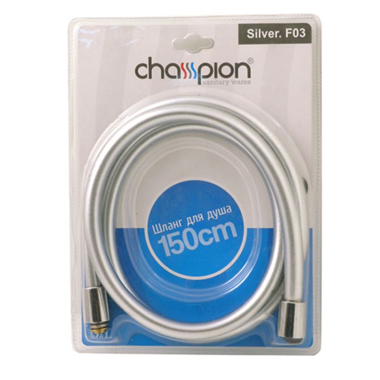 Шланг для душа Champion Silver F03 150см - 1