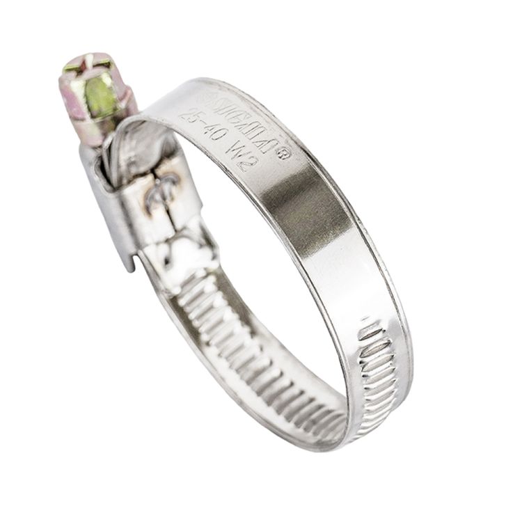 Хомут червячный нержавеющий 9мм D25-40мм 25шт Sigma (2510081) - 4