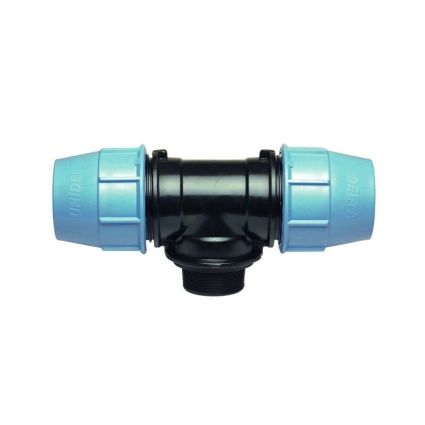 Трійник з зовнішньою різьбою Unidelta ПЕ 32х1 1/4&amp;quot;х32 - 1