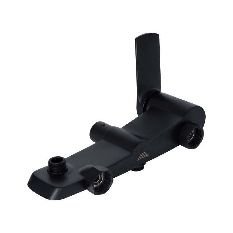 Душова система для душу Qtap Slavonice на два споживача QTSLA110BLM45914 Black Matt - 10