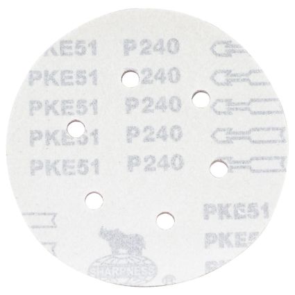 Шлифовальный круг 6 отверстий Ø150мм P240 (10шт) Sigma (9122311) - 2