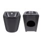 Акційний набір: Унітаз напольний Robin Ultra Quiet QT13226083AMB 660x360x855 Black + Біде напольне Robin QT13442141CMB 565x360x405 Black - 8