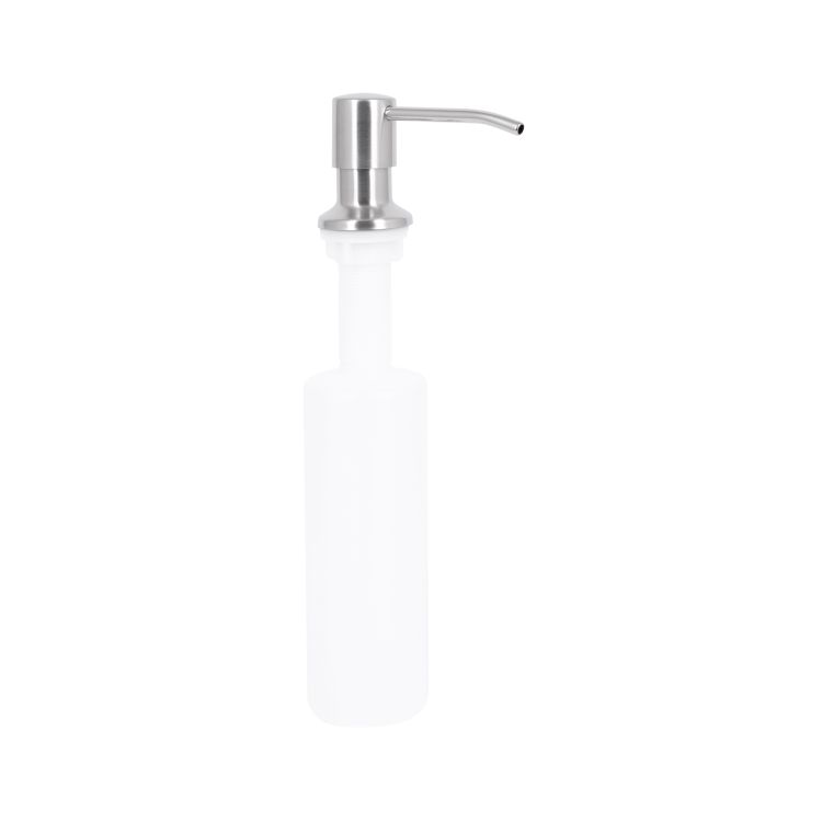Дозатор для миючого засобу Lidz Acsis LA29 Brushed Steel, круглий LDACSLA29BRU49828 - 1