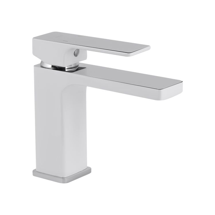 Змішувач для раковини Qtap Gemini (з гігієнічним душем) QTGEM272CRW45691 Chrome/White - 3