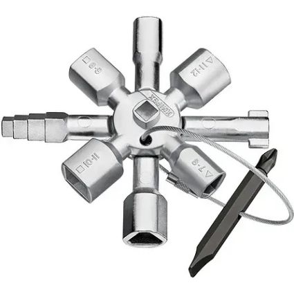 Ключ универсальный для электрошкафов KNIPEX - 1
