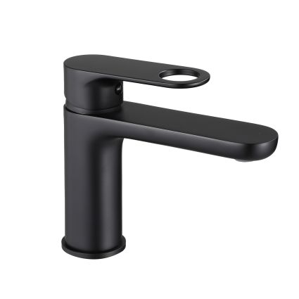 Змішувач для раковини Qtap Jay QTJAY270BLM45545 Black Matt - 1