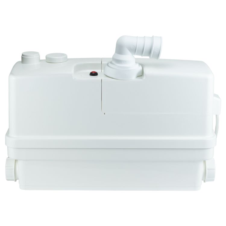 Каналізаційна станція 0.6 кВт Hmax 8.5 м Qmax 110л/хв 3 входи + фронтальний вхід 90мм LEO 3.0 (776914) - 3