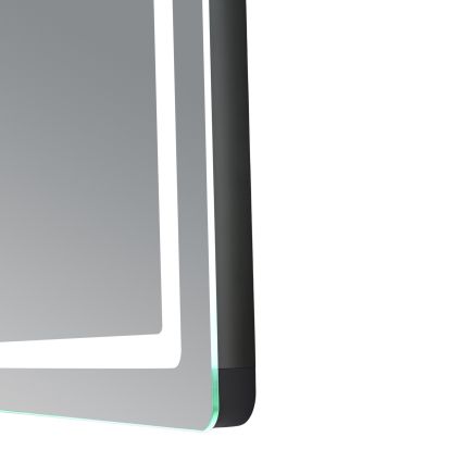 Дзеркало Qtap Mideya (MI2) 1000х800 з годинником, з LED-підсвічуванням Touch, з антизапотіванням, димером, рег. яскравості QTMID100080049266 - 5
