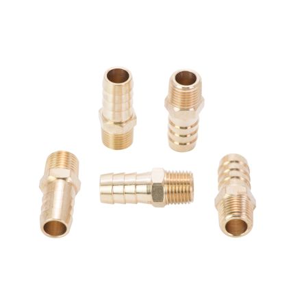 Штуцер для шланга с наружным резьбовым соединением 12мм 1/4&amp;quot; (латунь) Sigma (7023451) - 2