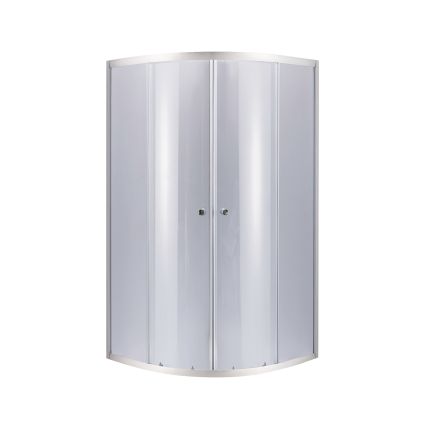 Душова кабіна Lidz Latwa SC80x80.SAT.LOW.GR, скло тон. 4 мм + Lidz Душовий піддон KAPIELKA ST80x80x15 - 3