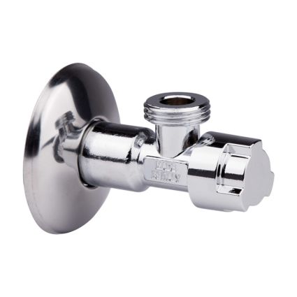 Кран приладовий буксовый Icma 1/2&amp;quot;х1/2&amp;quot; кутовий №519 - 1