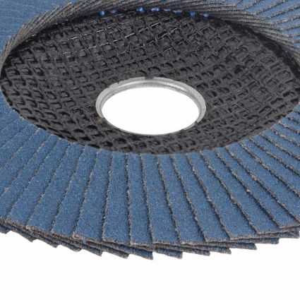 Круг лепестковый торцевой Т29 (конический) ZA Ø125мм P100 Sigma (9173551) - 6