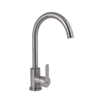 Смеситель д/кухонной мойки Pure 015F U-образный Nickel BRIPUR015FNKL Brinex - 1