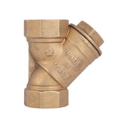 Фільтр косий Icma №50 грубої очистки 1 1/4&amp;quot;ВВ латунний 83050AG05 - 5