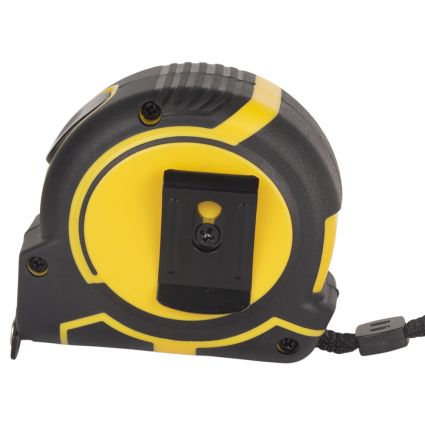 Рулетка магнитная обрезиненная ClickLock нейлоновое покрытие автостоп 5м×19мм SIGMA (3821331) - 4