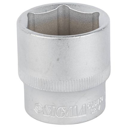 Насадка шестигранна коротка 1/2&amp;quot; 30мм CrV mid Sigma (6071301) - 2
