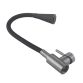 Змішувач для кухні Lidz Aria 015F31 (k35) з гнучким виливом LDARI015F31BGRP49566 Graphite/Black - 6