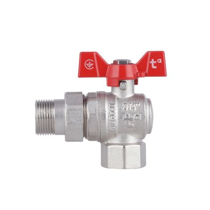 Кран шаровой &amp;quot;Американка&amp;quot; SD Forte 3/4&amp;quot; угловой - 4