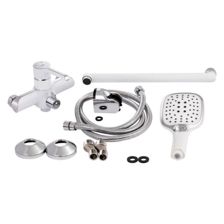 Змішувач для ванни Qtap Grand WHI 005 - 8