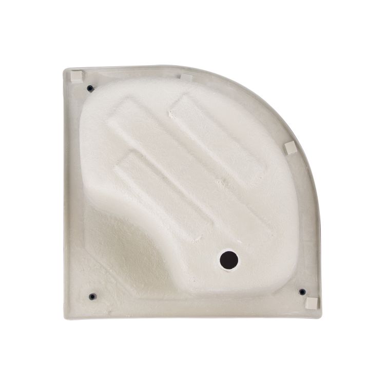 Душова кабіна напівкругла Lidz Latwa SC80x80 SAT HIGH FR 80х80 см + піддон з панеллю 80х80х41 KAPIELKA - 12