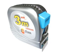 Рулетка полотно с нейлоновым покрытием 3м*19мм Sigma (NX3019z)