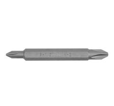 Набор бит двухсторонних PН1-PН2x60мм 1/4&quot; 10шт S2 (пласт кейс) ULTRA (4011102)