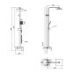Душова система універсальна Qtap Sloup на три споживача (з виливом) QTSLO53103KNC49198 Chrome - 2