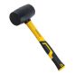 Киянка резиновая чёрная 450г фиберглассовая рукоятка SIGMA (4317361) - 2