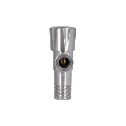 Кран кутовий Thermo Alliance Standart 1/2&amp;quot;ЗЗ нерж., з керам. буксою TAS347W1515SS - 4