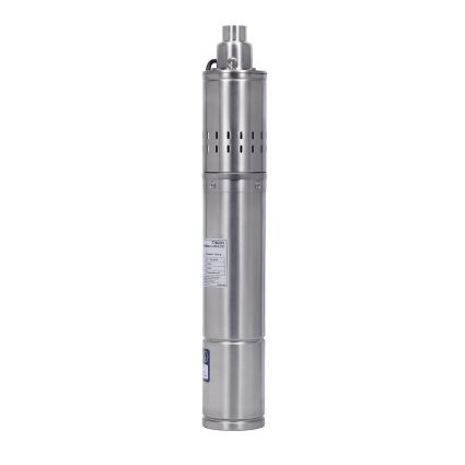 Насос шнековий 0.5 кВт H 107(34)м Q 40(30)л/хв Ø96мм 10м кабелю WETRON (4QGDMw1.8-50-0.5) (778232) - 3