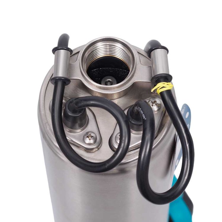 Насос з нижнім забором води 0.75 кВт H 53(39)м Q 100(66)л/хв Ø100мм+поплавок DONGYIN (777364) - 8