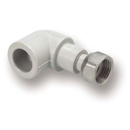 Колено с накидной гайкой Ekoplastik 20*3/4 - 1