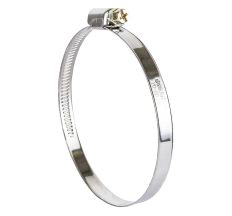 Хомут червячный нержавеющий 9мм D70-90мм 10шт Sigma (2510151)