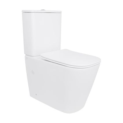 Унітаз підлоговий Qtap Stork Ultra Quiet 630×350×805 мм із сидінням Soft-close, White QTSTO27W49260 - 1