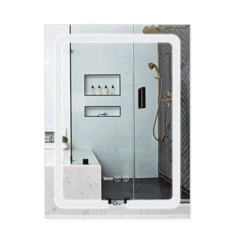 Зеркало Qtap Mideya с антизапотеванием 600х800 QT2078F937W - 1