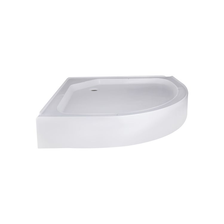 Набор Lidz душова кабіна Latwa SC80x80.SAT.LOW.GR, скло тоноване 4 мм + піддон KAPIELKA - 10
