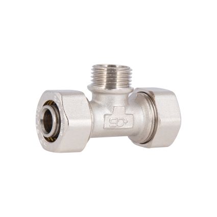 Трійник обтискний SD Plus 20х1/2&amp;quot;х20 ЗР SD160W201520 - 1