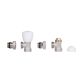 Комплект радіаторних кранів Thermo Alliance Standart 1/2&amp;quot; ВН кутовий TAS232W15 - 5