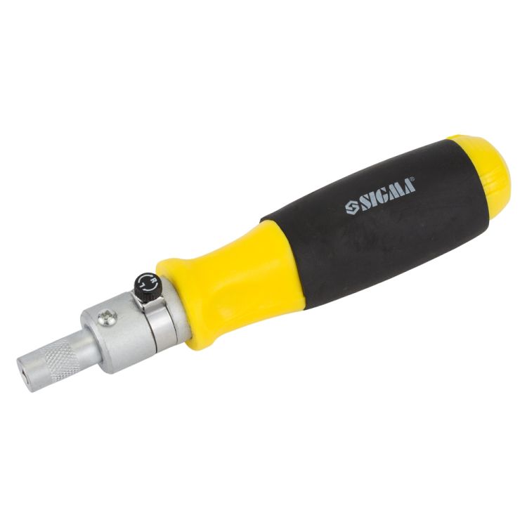 Отвертка с реверсом + трещотка + биты 11шт CrV Sigma (4001131) - 3