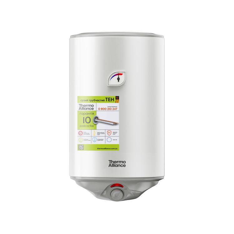 Водонагрівач електричний Thermo Alliance Spectra slim 30 л вертикальний, сухі ТЕНи 1,6 кВт, d 360 мм - 1