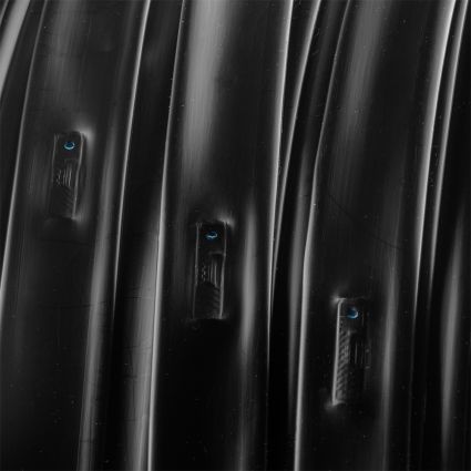 Стрічка крапельна з плоским емітером Ø16мм 30см 6мил 1.38л 500м FLORA (5076304) - 5