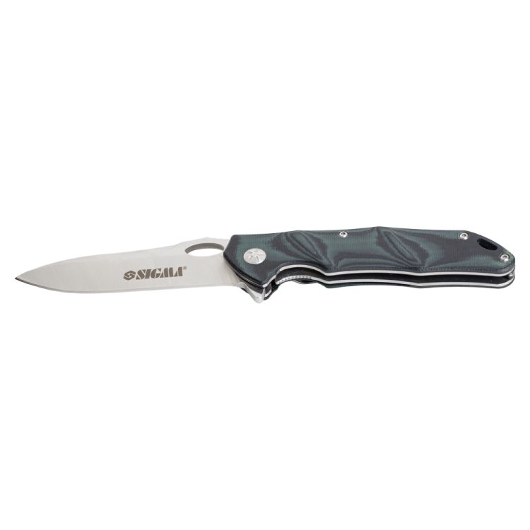 Нож раскладной 116мм (рукоятка композит G10) Sigma (4375761) - 4