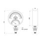 Термоманометр SD Plus нижнє підключення 1/2 Ø80мм 120ºC 10 бар SD17210B - 2